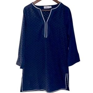 Vineyard Vines Navy Tunic Coverup